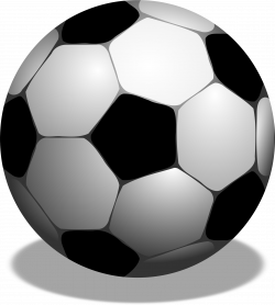Clipart - Football, futbolo kamuolys