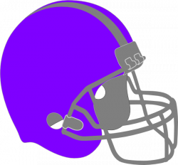 Purple Football Helmet Clip Art at Clker.com - vector clip art ...