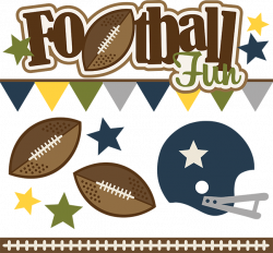 Football Fun - SVG Scrapbooking files for cutting | Cuttable ...