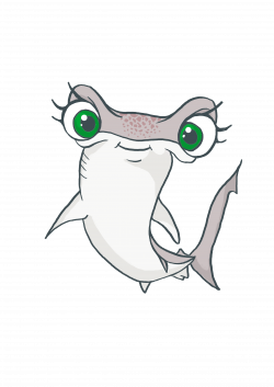 Download Cartoon Hammerhead Shark Cute Royalty Free Cliparts Vectors ...