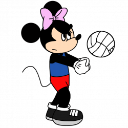 Minnie Mouse Mickey Mouse Volleyball Drawing Clip art - mickey mouse ...