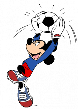 Football clipart mickey ~ Frames ~ Illustrations ~ HD images ~ Photo ...
