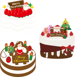 Clipart - Japanese Christmas Cake (#2)