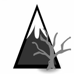 Clipart - Dead Forest Mountain