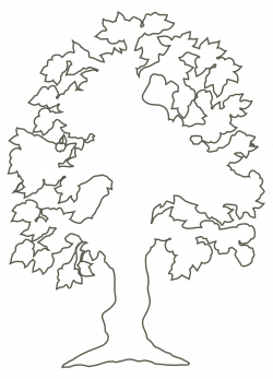 Oak Tree Clip Art Silhouette at GetDrawings.com | Free for personal ...