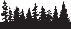 Pine tree outline clipart - ClipartFest | silhouette | Pine ...