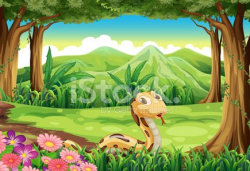 Snake AT The Forest premium clipart - ClipartLogo.com