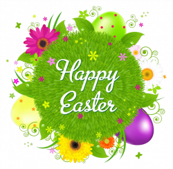 Happy Easter Transparent Decor PNG Clipart Picture | Gallery ...