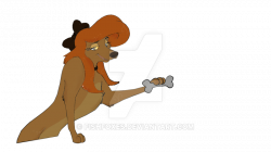 dixie from fox and the hound 2:. by fishfoxes on DeviantArt