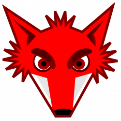 Fox | Free Stock Photo | Illustration of a red fox head | # 10650