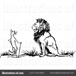 Lion Clipart #1120857 - Illustration by Prawny Vintage
