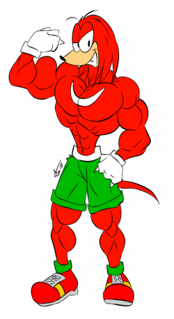 Com - Buff Knuckles by McTaylis on DeviantArt