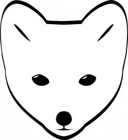 Fox Face Clip Art at Clker.com - vector clip art online, royalty ...