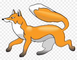 White Orange Fox - Fox Clipart Png, Transparent Png ...