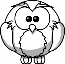 DRAWINGS OF OWLS | Owl Outline clip art - vector clip art online ...