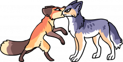 28+ Collection of Fox And Wolf Clipart | High quality, free cliparts ...
