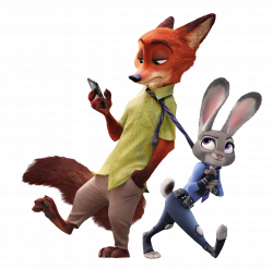 Judy Hopps and Nick-Wilde Zootopia | Gallery Yopriceville - High ...