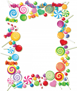 Cadre png : bonbons - Candy frame | LOISIRS CREATIFS & ACTIVITES ...