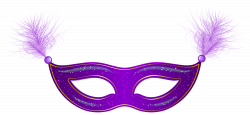 Purple Carnival Mask Clip Art PNG Image | Gallery Yopriceville ...