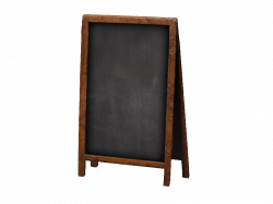 Wood Frame Chalkboard Sign PNG (Isolated-Objects) | Textures for ...
