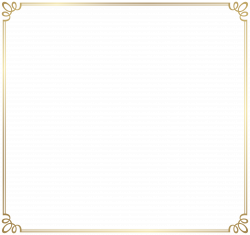 Decorative Frame Border PNG Clipart Image | Gallery Yopriceville ...