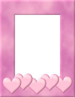 Cute Pink Transparen Frame | Gallery Yopriceville - High-Quality ...