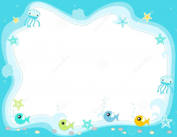 Dreamstime.com #frame #border #fish | borders | Cute fish ...