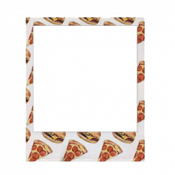 polaroid pizza ilovepizza frame pictureframe sticker...