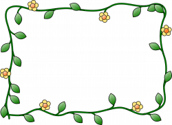 Clipart - flower-frame