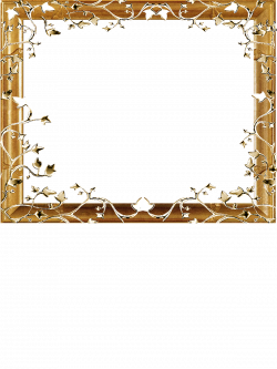 PNG Frame gold on a transparent background 1200 x 1376. | NOTHING ...
