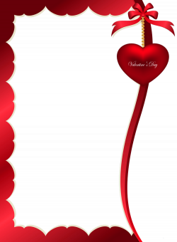 Valentines Day Decorative Ornament for Frame PNG Clipart Picture ...