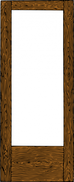 Clipart - Wooden frame (colour)
