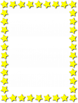 Clipart - Star frame 2
