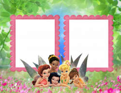 Kids Transparent Frame with TinkerBell Fairies | Gallery ...