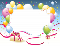 Happy Birthday Card Template transparent PNG - StickPNG