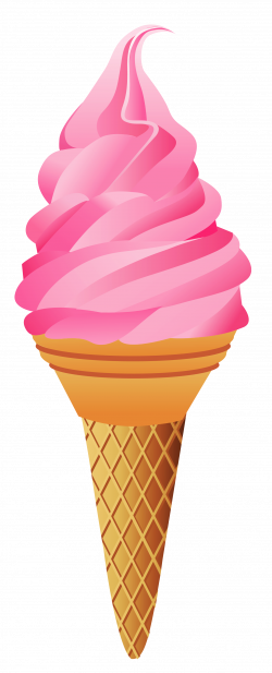 Transparent Strawberry Ice Cream Cone Picture | Gallery ...