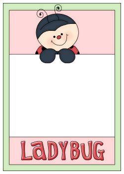 ladybug frame 2 | Lady Bugs | Pinterest | Ladybug, Lady bugs and ...