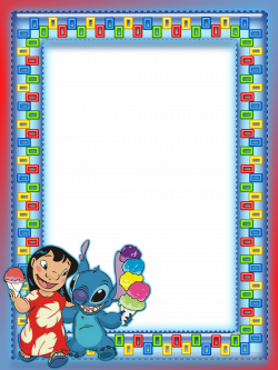 Lilo And Stitch Kids Transparent Photo Frame | DIPLOMA | Pinterest ...