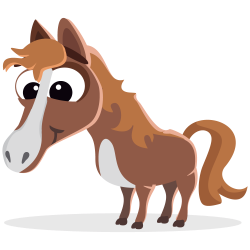 Free animated horse clipart - Clipart Collection | Cartoon horse ...