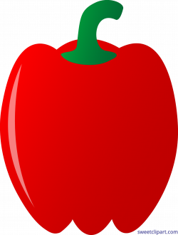 Red Bell Pepper Clip Art - Sweet Clip Art