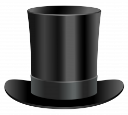 Black Top Hat PNG Clipart | Gallery Yopriceville - High-Quality ...