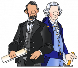 Holiday Clip Art by Phillip Martin, Presidents Day