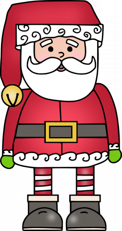 FREE Santa Clipart | KindergartenKlub.com | Pinterest | Santa, Free ...