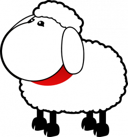 Sheep No Mouth Clip Art at Clker.com - vector clip art online ...
