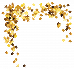 Gold Stars Decoration PNG Clipart Picture | Gallery Yopriceville ...