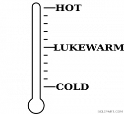 Blank Thermometer Clipart - BClipart