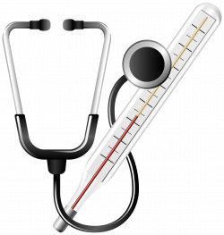 Stethoscope and Medical Thermometer PNG Clipart - Best WEB Clipart