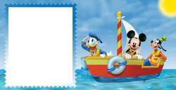 Mickey Mouse & Friends Sea Kids Frame | Gallery Yopriceville - High ...