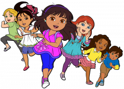 Dora and Friends Clipart | Cartoon Clip Art