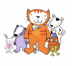 Poppy Cat and Friends transparent PNG - StickPNG